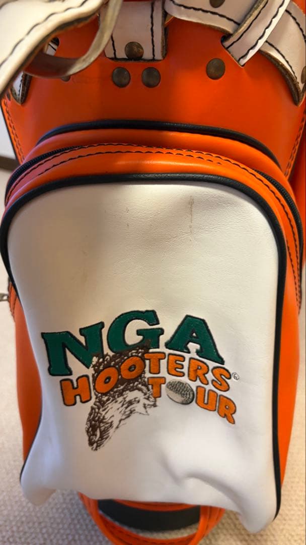 レア Hootersロゴ付 ビンテージ キャディバッグ HotZ社製 - メルカリ
