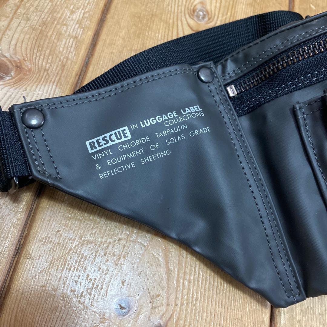 80's ヴィンテージ 山口タグ ラゲッジレーベル レスキュー ウエスト