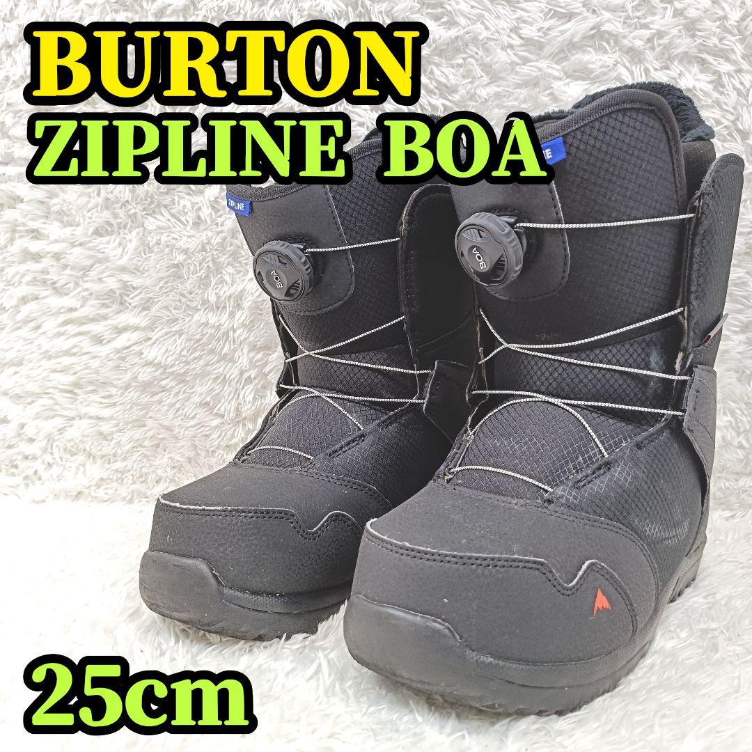 BURTON ZIPLINE BOA スノーボードブーツ 25cm キッズ Burton Zipline BOA Snowboard Boots (Kids') - 2024 WINTER - Peter