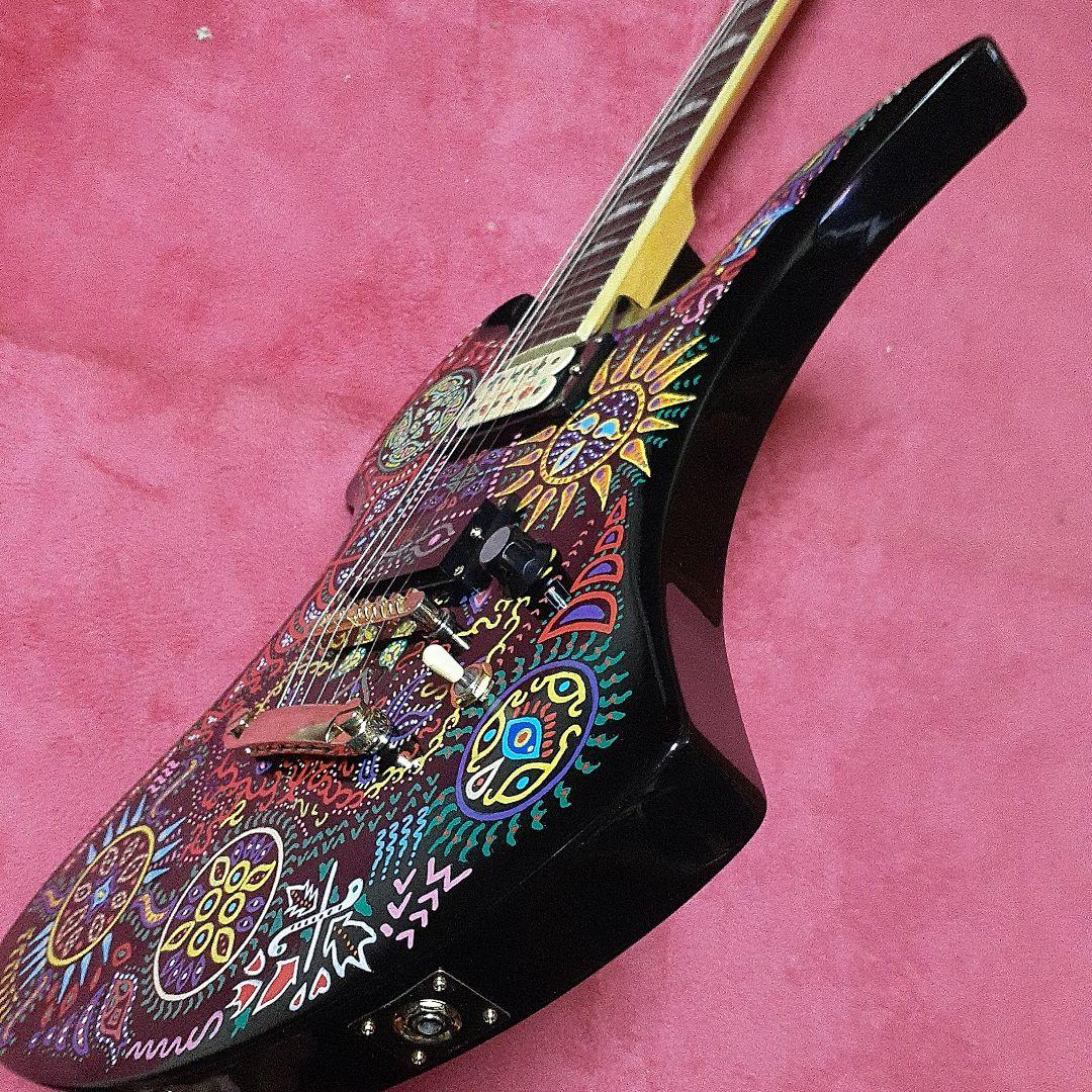 【良・美品】サイケペイント・MG-480X風hideモデル。モッキンバード。