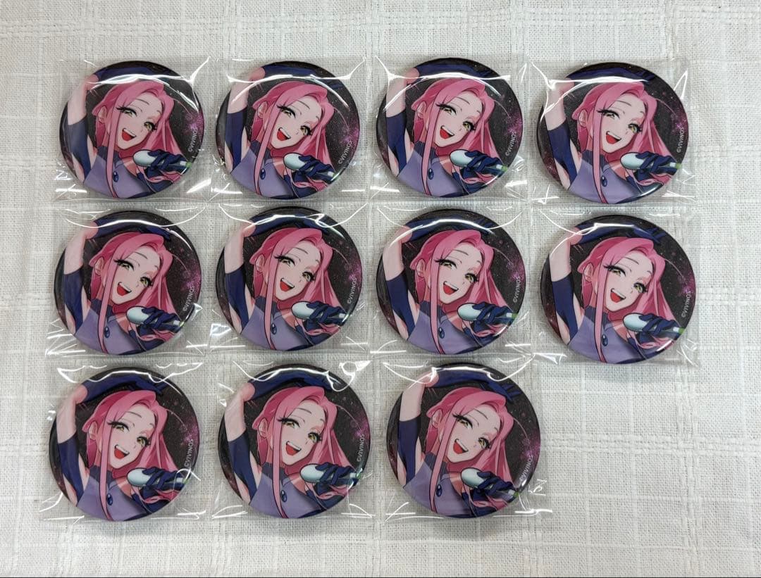 エイリアンステージ ミジ ALIEN STAGE グリッター缶バッジ