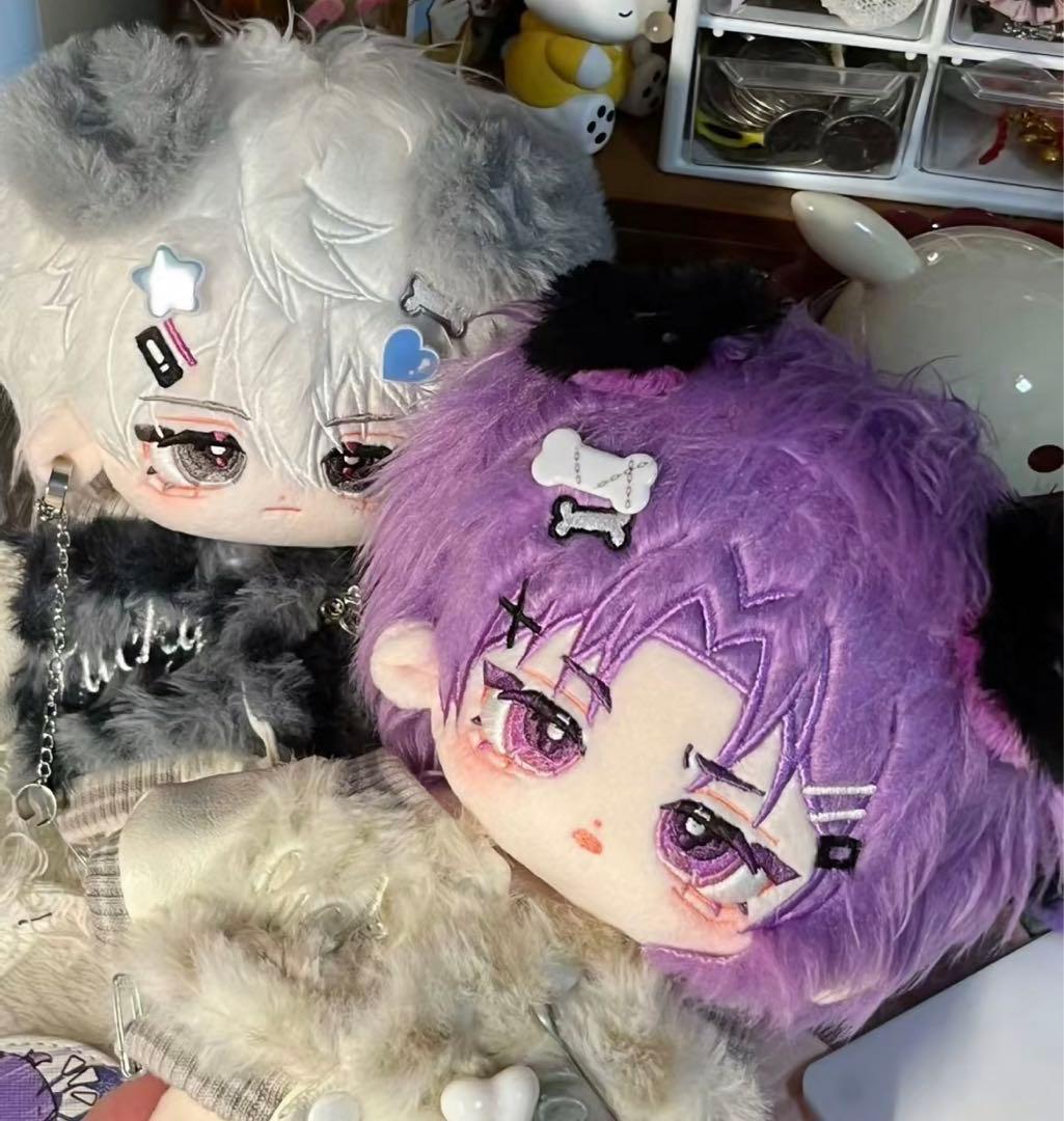 《白髪黒目天才くん》大人気な激レア可愛い着せ替えぬいぐるみ《20cm》