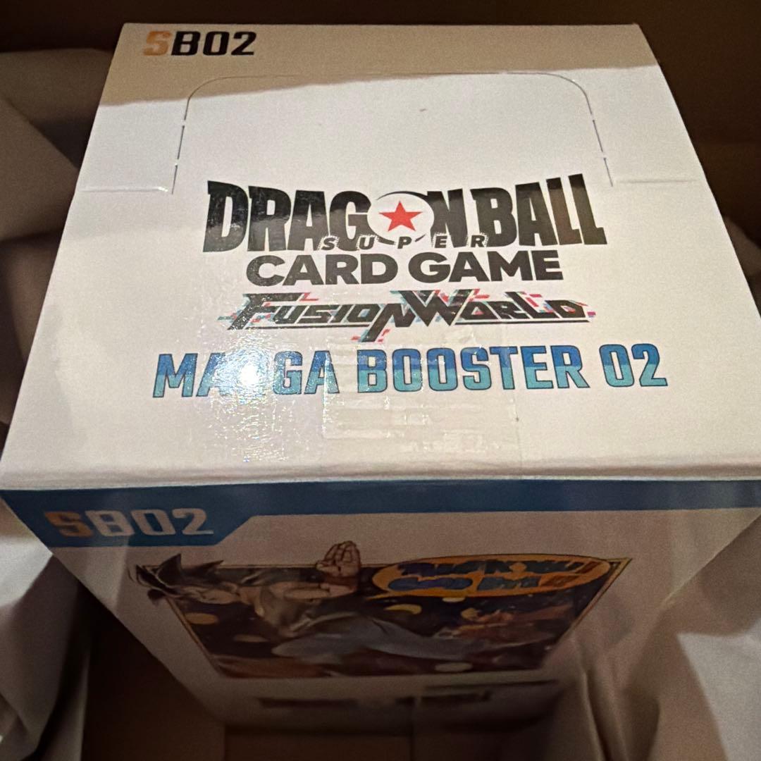 ドラゴンボール MANGA BOOSTER 02 テープ付き 新品未開封BOX