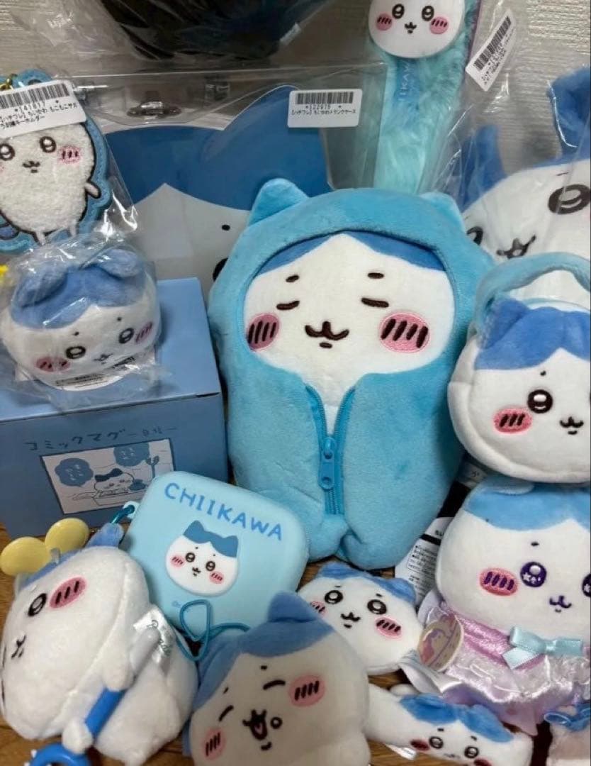 ちいかわ　ハチワレ　まとめ売り　マスコット　ぬいぐるみ