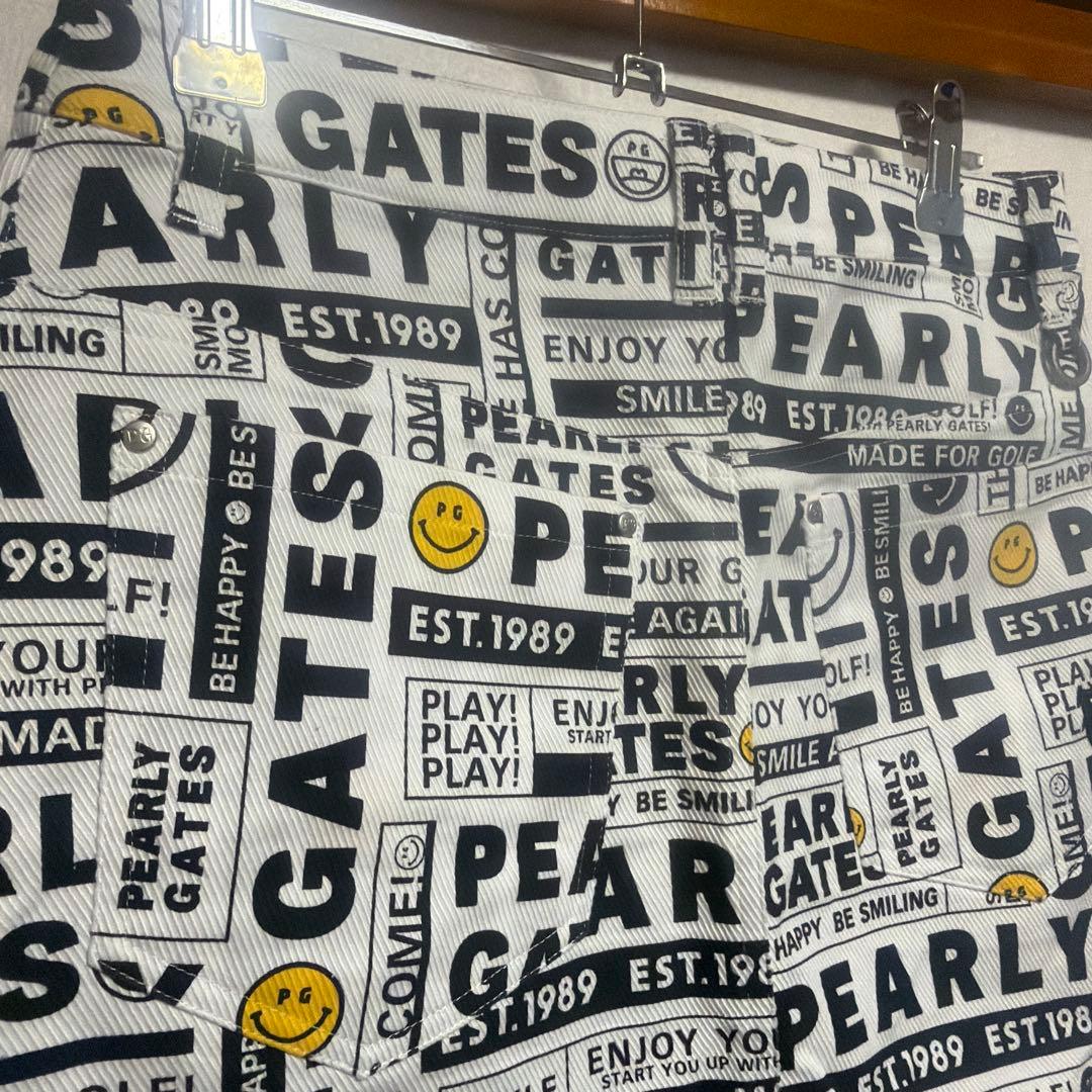 PEARLY GATES ロゴプリント スカート - メルカリ