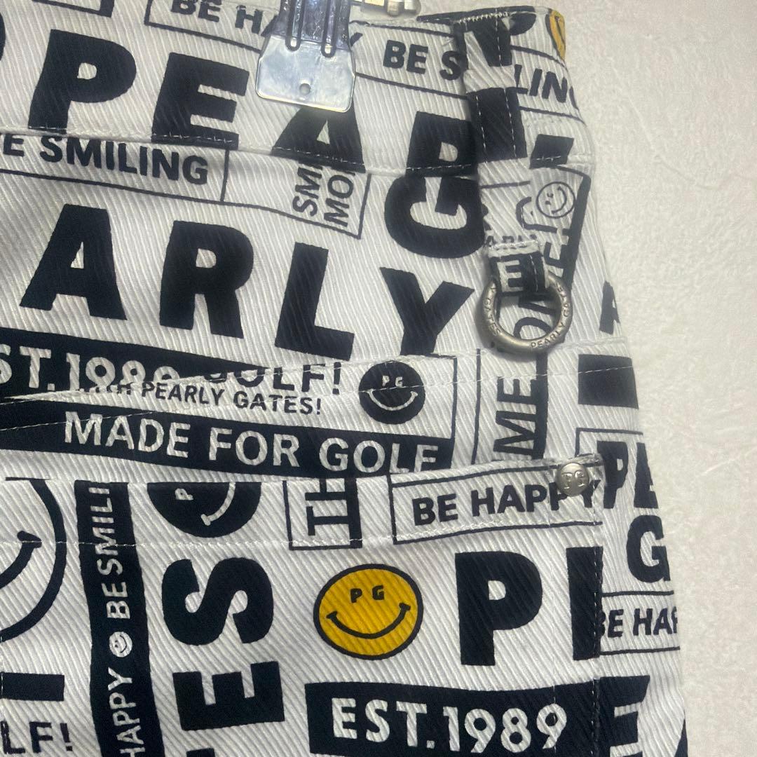 PEARLY GATES ロゴプリント スカート - メルカリ