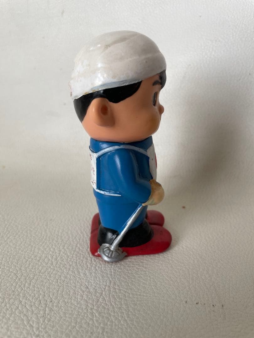 北洋相互銀行 ほくよう スキー 札幌冬季オリンピック ソフビ 貯金箱 北洋銀行