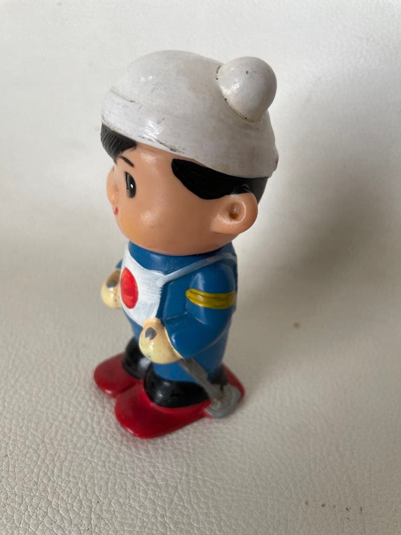 北洋相互銀行 ほくよう スキー 札幌冬季オリンピック ソフビ 貯金箱 北洋銀行