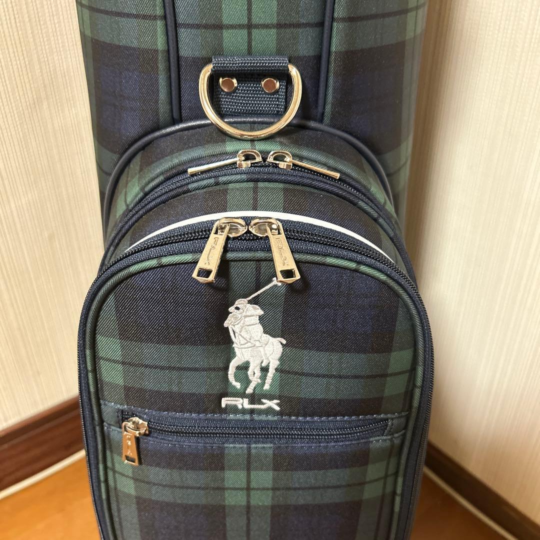 POLO RALPH LAUREN チェック ゴルフバッグ キャディバッグ - メルカリ