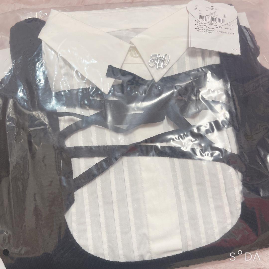 HONEYMEW レースアップドッキングトップス ハニーミュウ ブラック