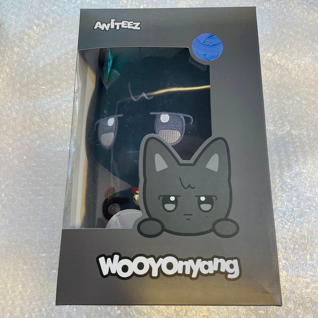 公式 ateez aniteez md ウヨン ぬいぐるみ トレカ 付き - メルカリ