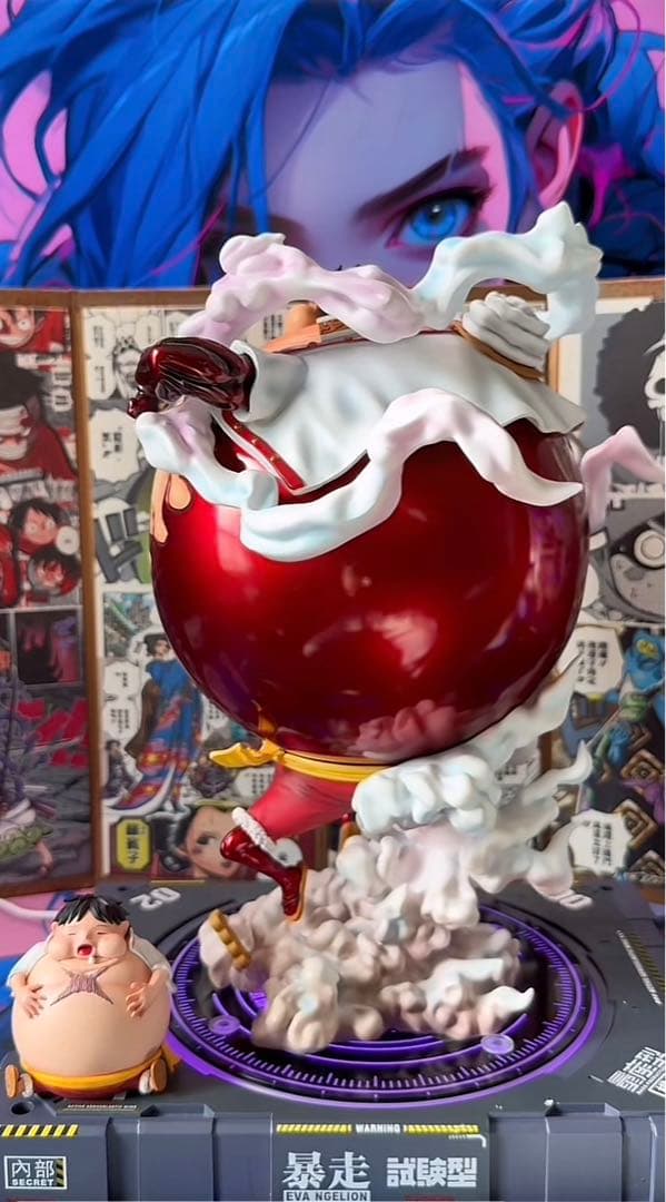 ワンピース ルフィ 【タンクマン】 ガレージキット フィギュア 1/8 POP