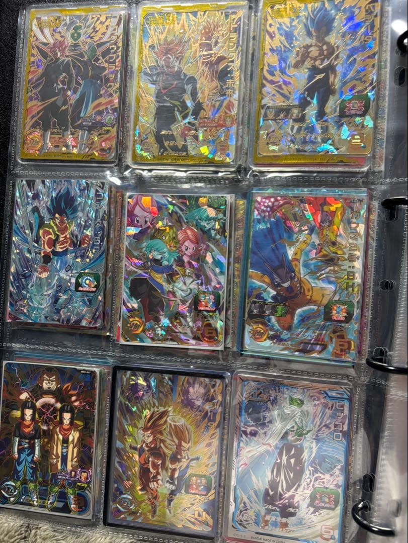 ドラゴンボールヒーローズまとめ売り　バインダー付き