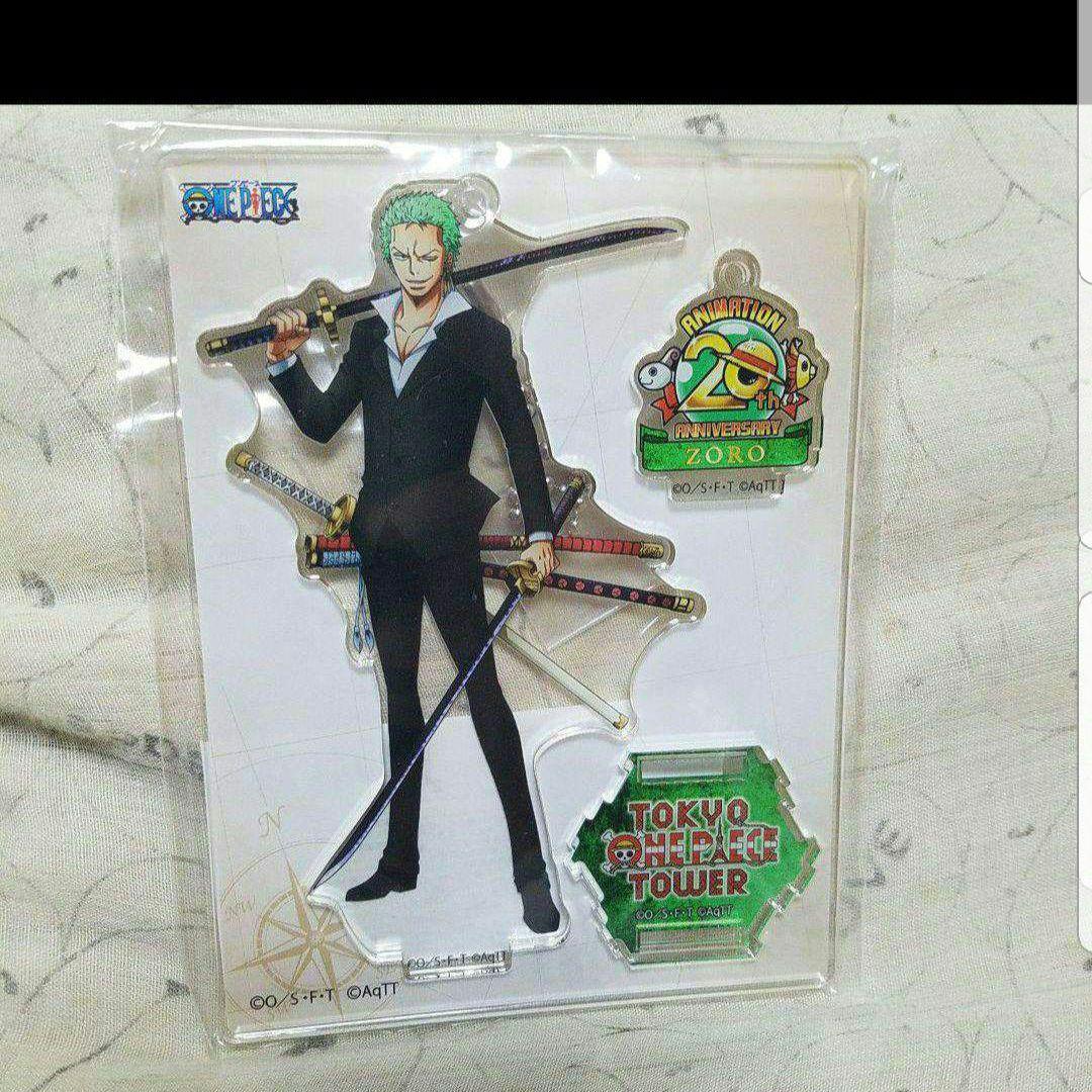 ワンピース ゾロ 20周年 アクリルスタンド キーホルダー 東京