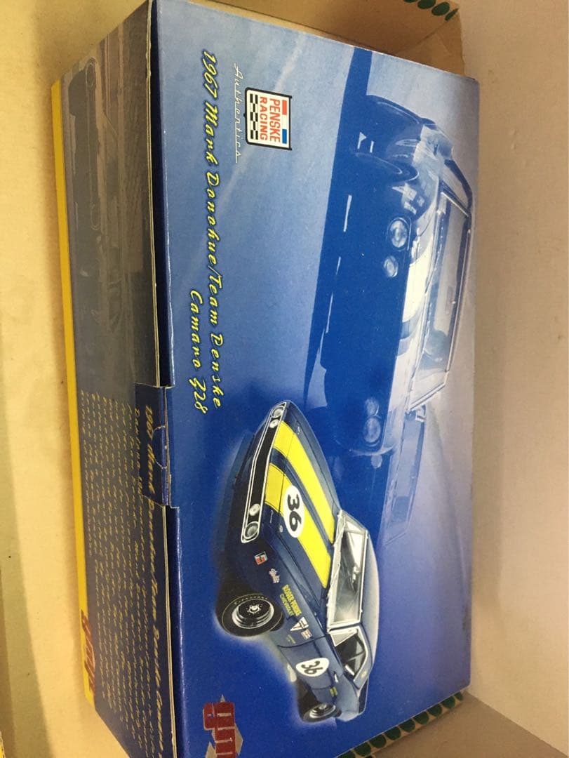 gmp 1/18 1967ペンスケレーシング カマロz28 中古 GMP New 1967 Chevy Camaro Z28 Sunoco Penske Racing