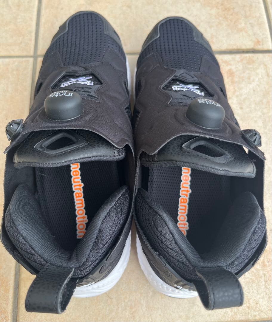 Reebok インスタポンプリューリー ブラック 25.5cm【未使用に近い】