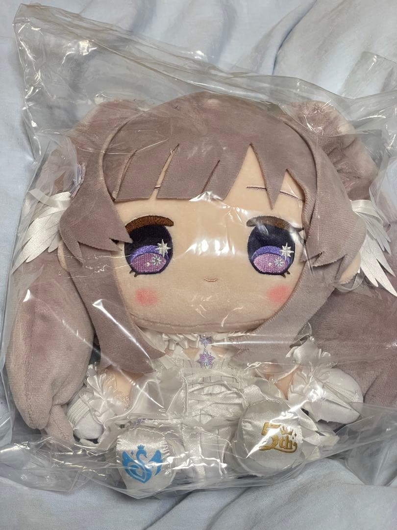 シャニマス もちwhat! もちほわ 幽谷霧子 ぬいぐるみ - メルカリ