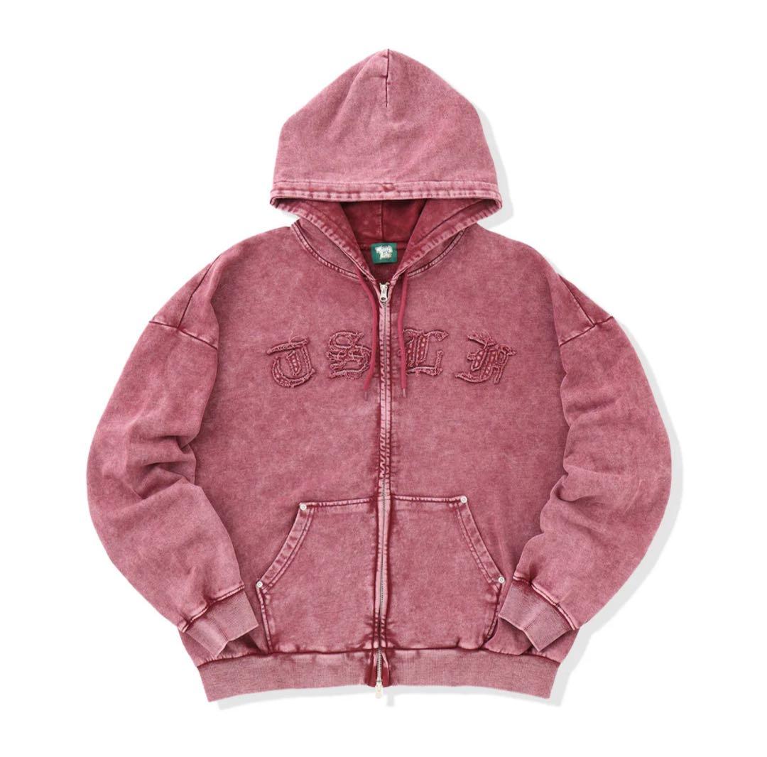 that's life ザッツライフ ジップパーカー 赤 レッド L - メルカリ