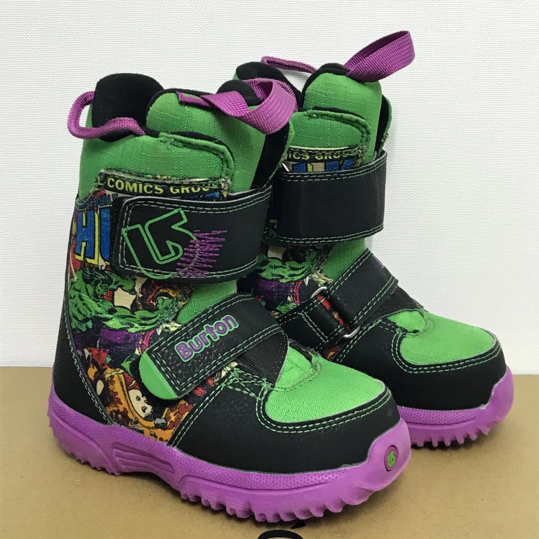 美品■MARVELコラボ■BURTON GROM 16.5cm 子供用 ブーツ