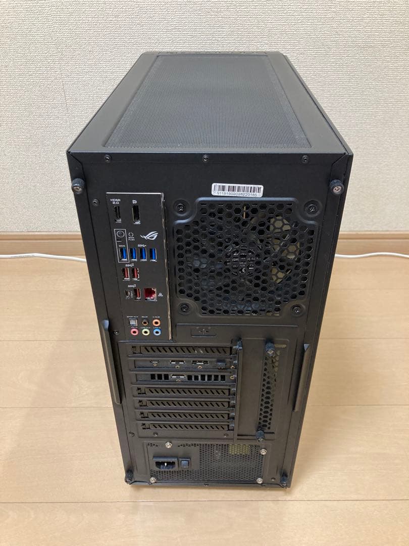 自作ゲーミングPC Ryzen 7 3700X RTX 2060 SUPER