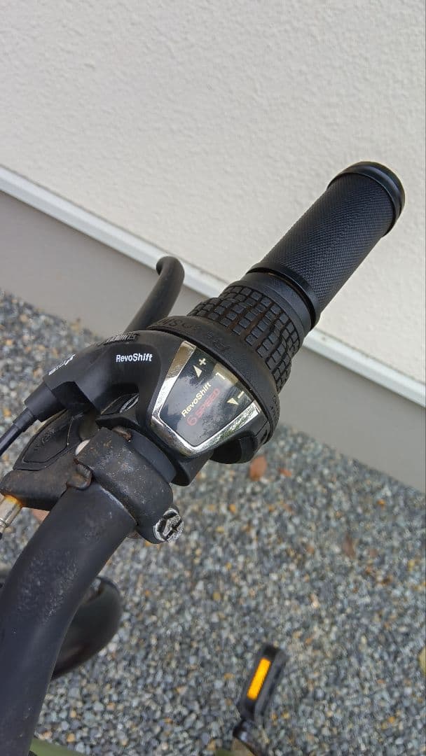 引き取り希望☆ネオサージュD マットカーキ 外装6段変速 27型自転車