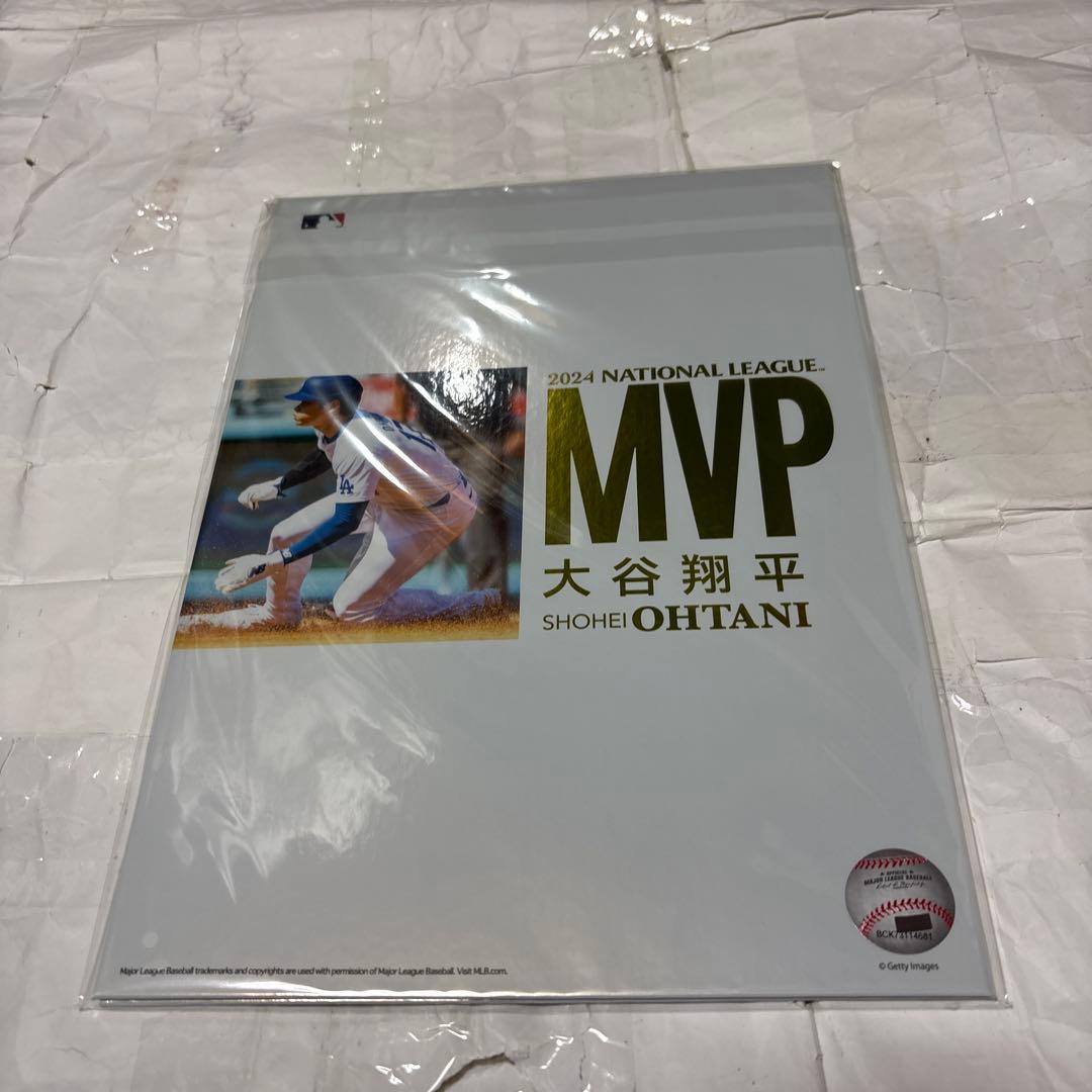 大バーゲン2024大谷翔平MVP受賞記念プレミアムフレームタオルセット