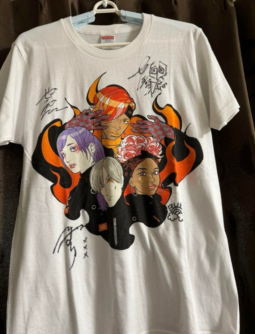 【直筆サイン入り】女王蜂　「十」-火炎-ツアーTシャツ【プレミア】