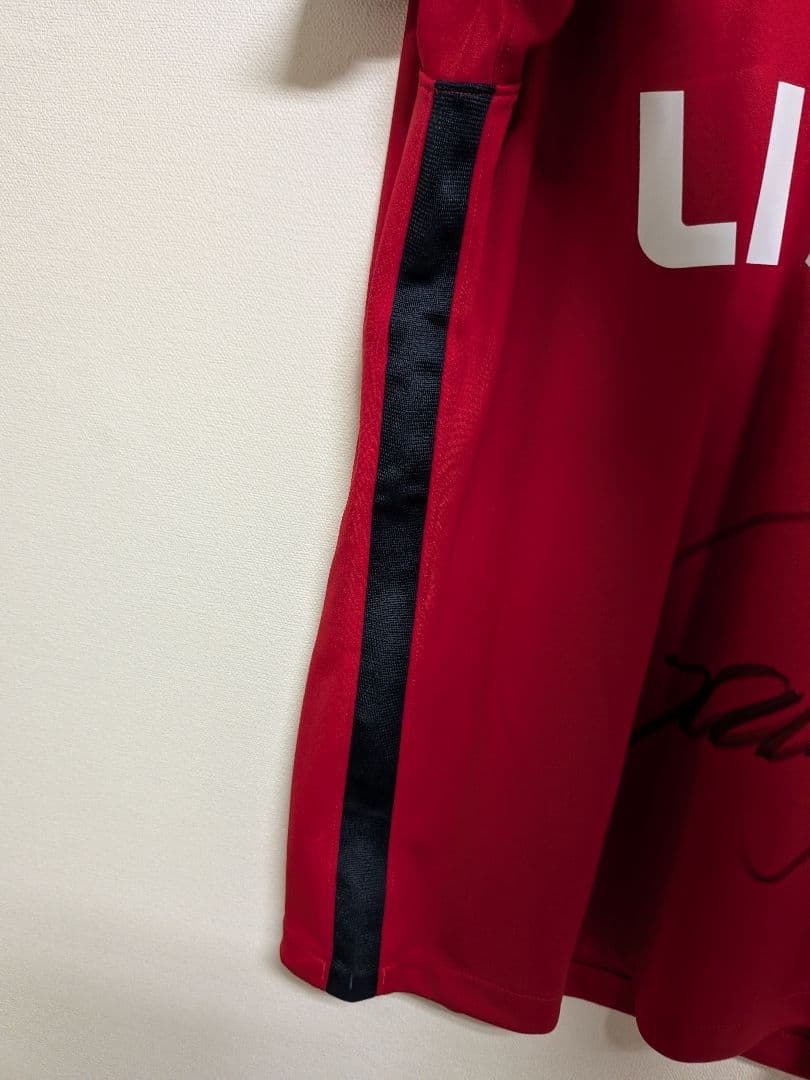 鹿島アントラーズ】鈴木優磨選手サイン入り ハーフタイム抽選会当選