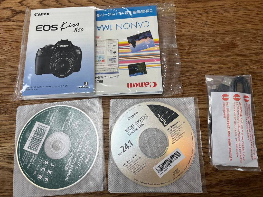キャノン eos kiss x50 動作確認済み 値下げ - メルカリ