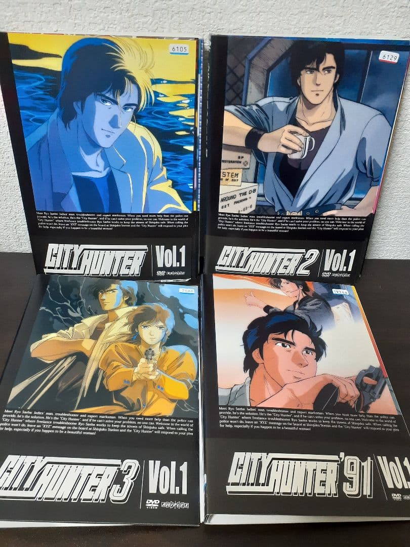 シティーハンター　1期～4期　全26巻セット　DVD 新品ケース交換済み CITY HUNTER シティーハンター1期～4期 DVD26巻