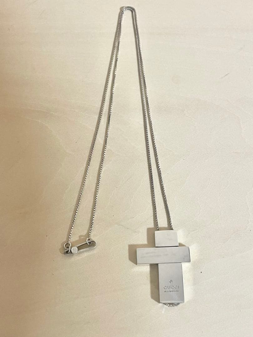 SORA様専用☆美品☆ GUCCI グッチ クロスムーブ SV925 ネックレス