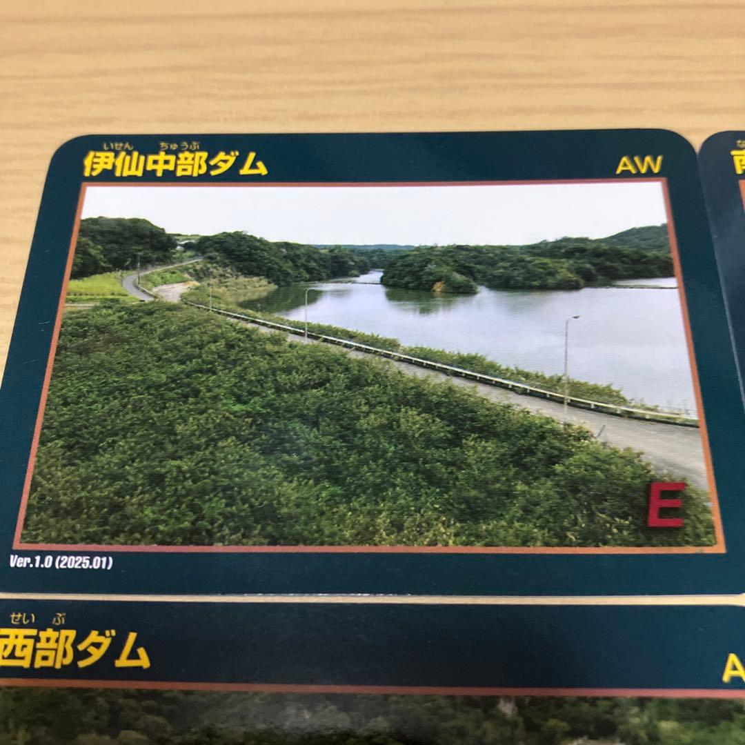 ダムカード 鹿児島県 西部ダム 東部ダム 南部ダム 伊仙中部ダム 徳之島