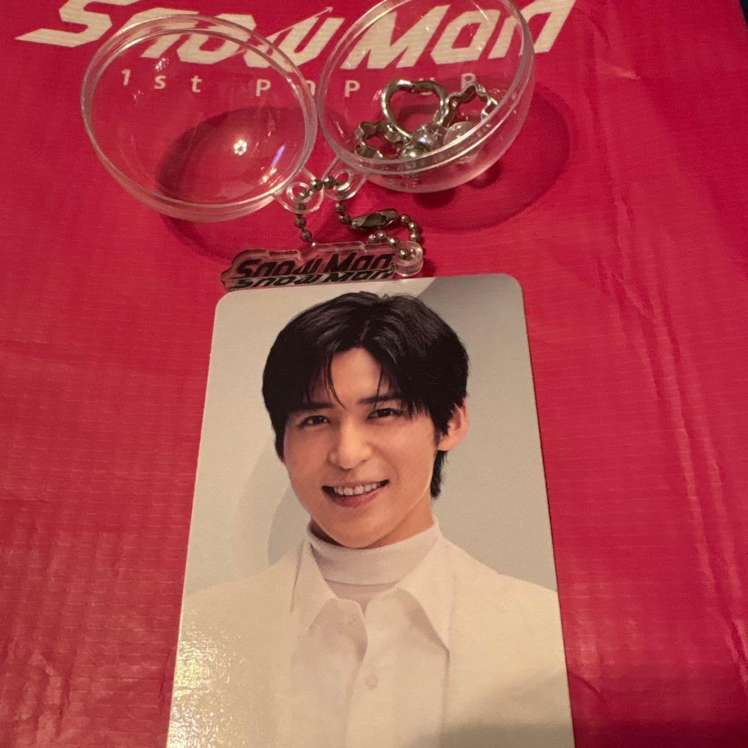 Snow Man POPUP スノーボール キーホルダー目黒蓮 来場者特典