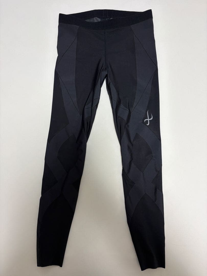 CW-X メンズ ブラック タイツ Mサイズ CW-X ワコール メンズ コンプレッション ロングタイツ スパッツ
