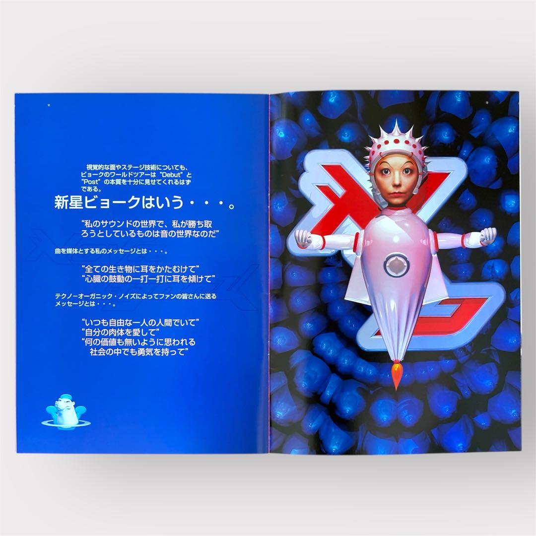 【極美品】ビョーク 1996年来日公演パンフレット Bjork ‘96日本ツアー
