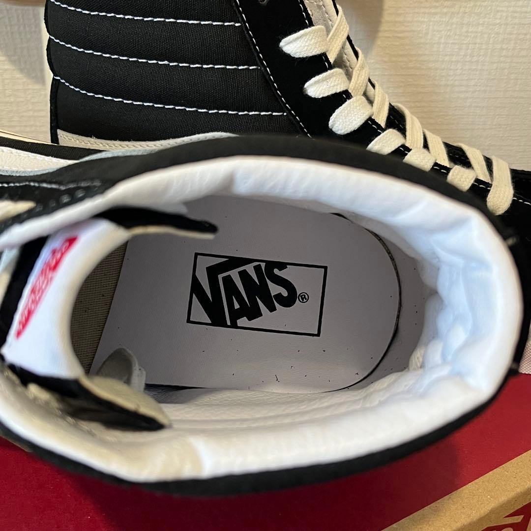 Vans Sk8-Hi 38 Dx 28.5cm ブラックホワイト　アナハイム