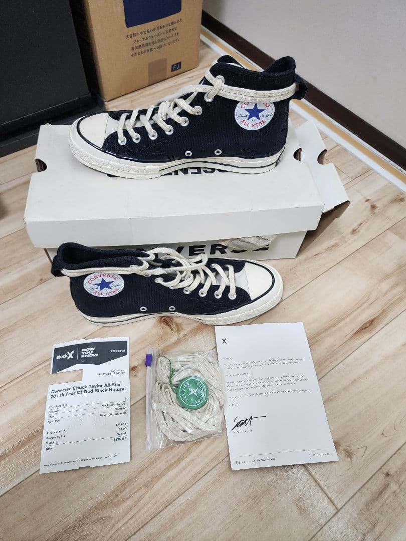 靴 FEAR OF GOD ESSENTIALS CONVERSE 26.5cm