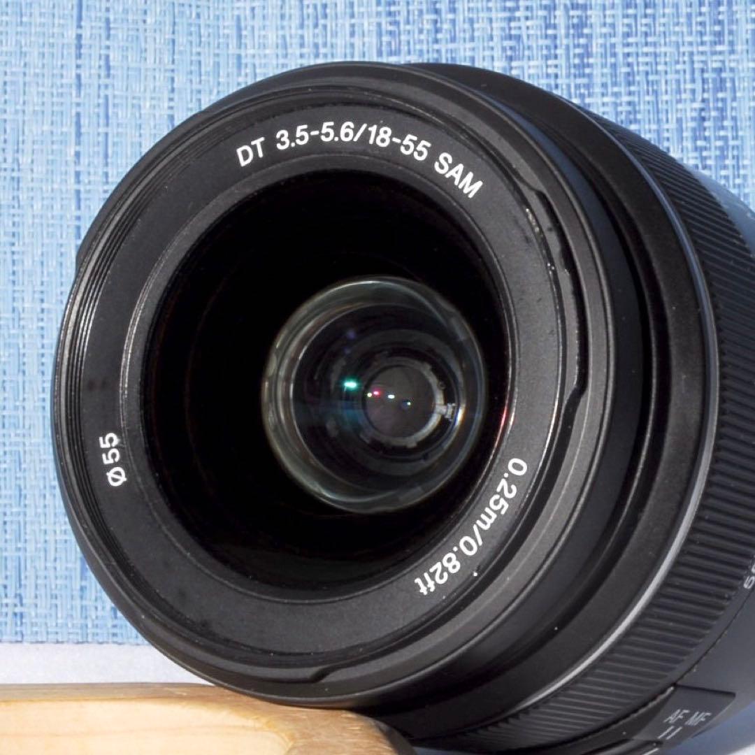 ♥️訳あり格安♥️SONY α33 標準レンズセット♥️スマホ転送 - メルカリ