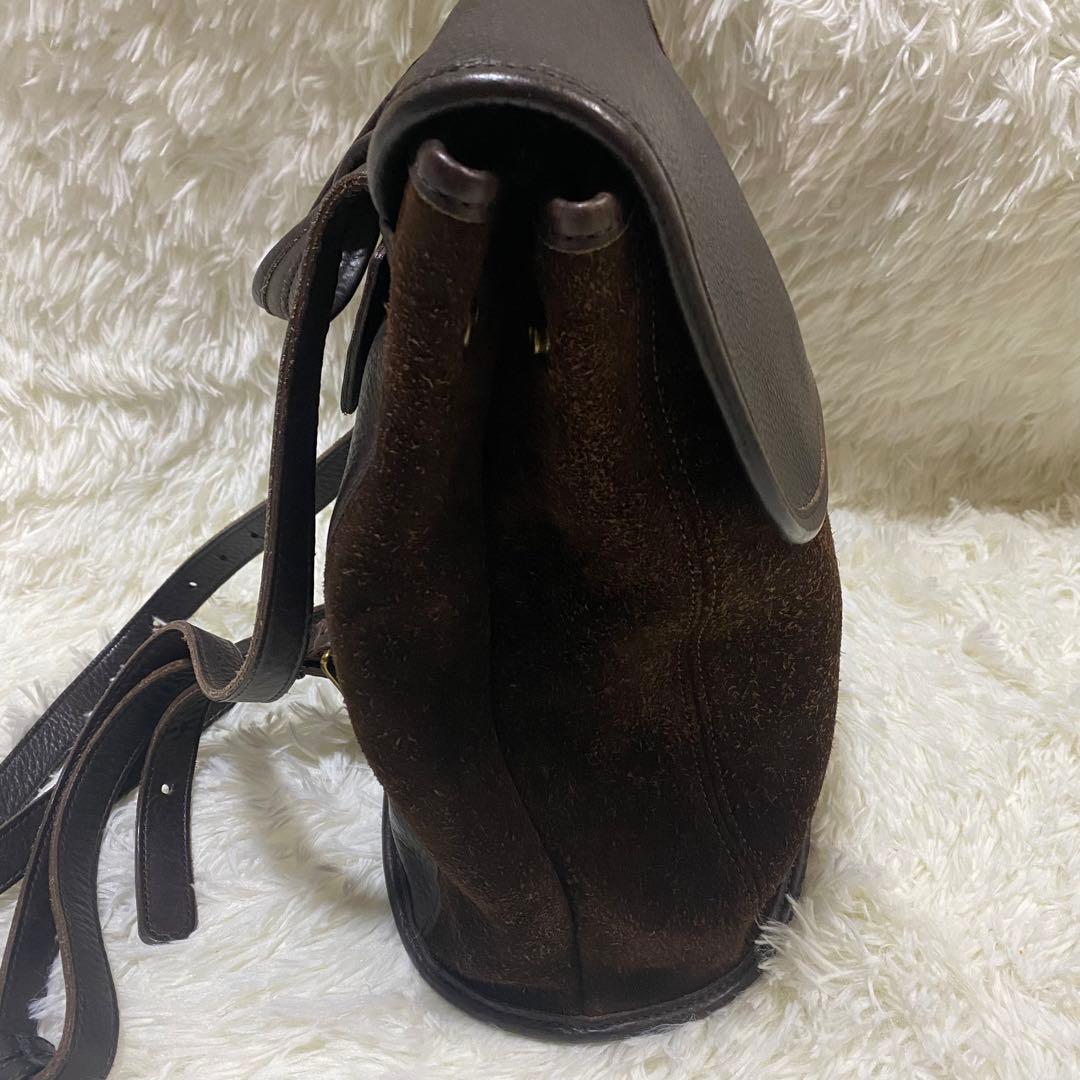 COACH オールドコーチ リュック レザー スエード 型番9016 - メルカリ