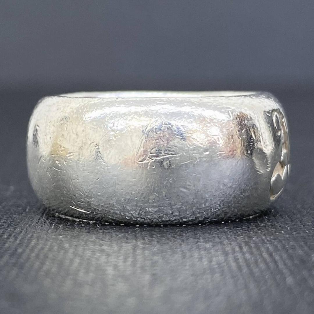 A&G シルバー 925 ロゴ シール スタンプ リング 15号 - メルカリ