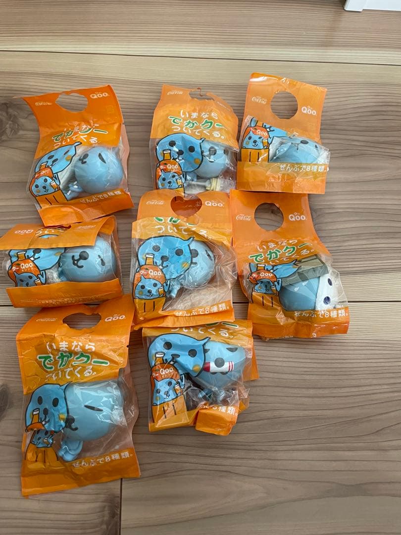 全8種フルコンプ】Qoo クー フィギュアキーホルダー 未開封 平成レトロ