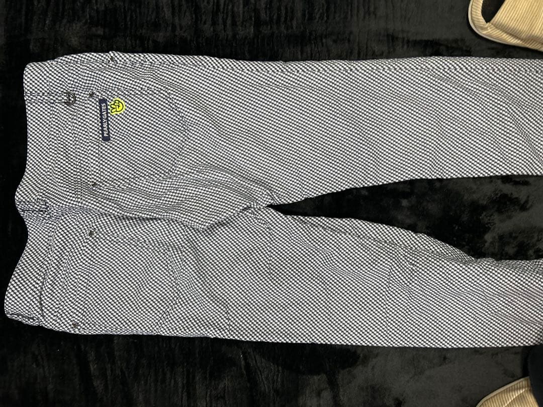 パーリーゲイツ ピースマーク総柄 パンツ 冬用 裏起毛 - メルカリ