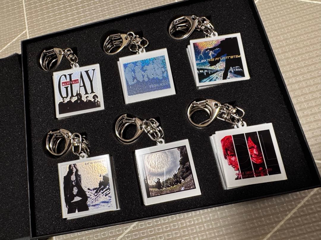 【非売品】フルセットGLAY ×Amex キーホルダー&バッグセット