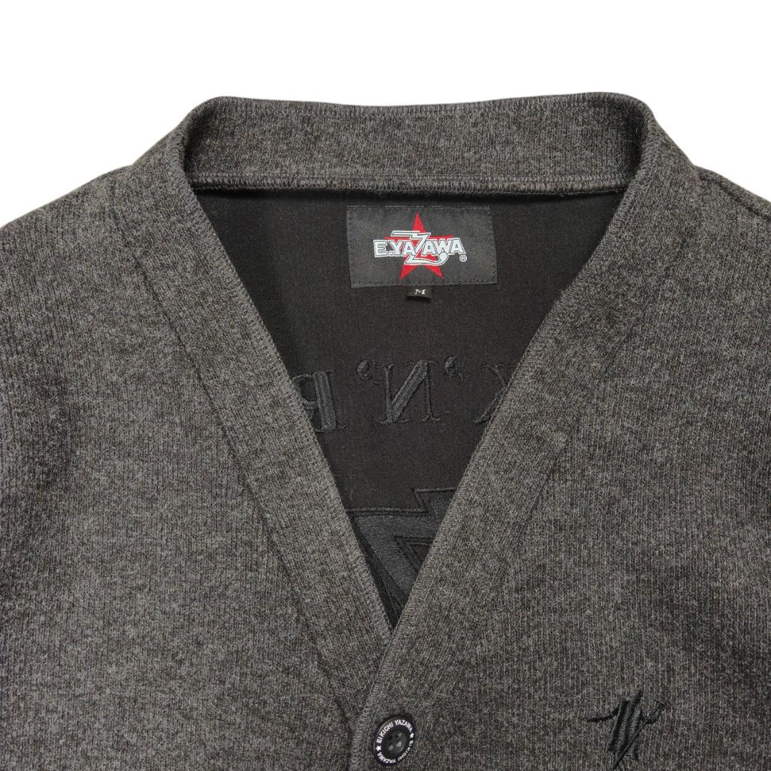 矢沢永吉 カーディガン チャコールグレー Mサイズ EIKICHI YAZAWA