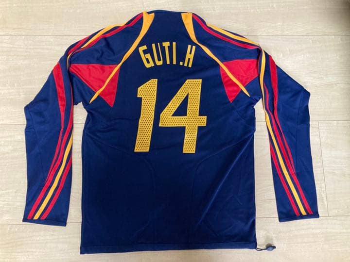 スペイン代表　グティ　練習着　プラクティス　ユニフォーム　14 adidas レアルマドリード 06/07 ユニフォーム ホーム 半袖 #14 グティ