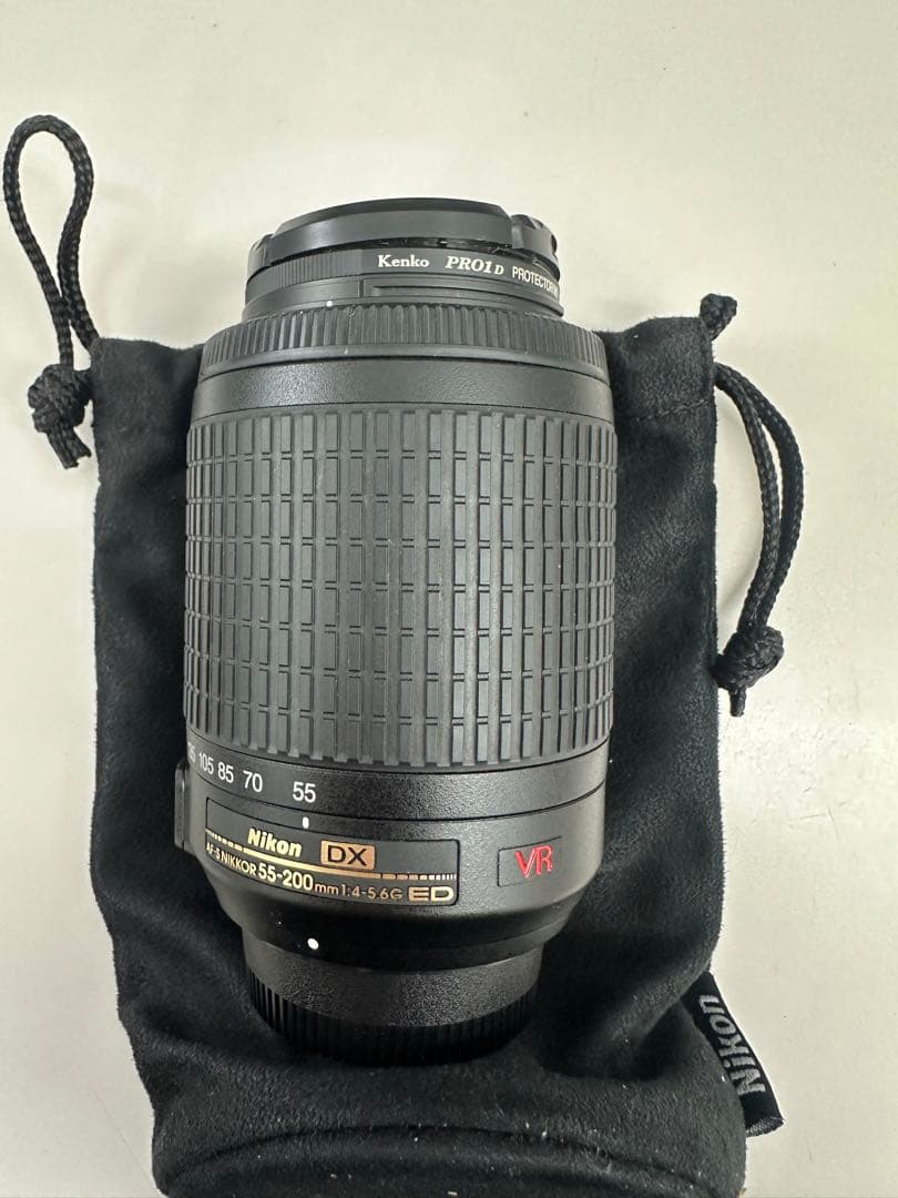 Nikon AF-S 55-200mm VR 望遠レンズ/スピードライト、充電器 - メルカリ