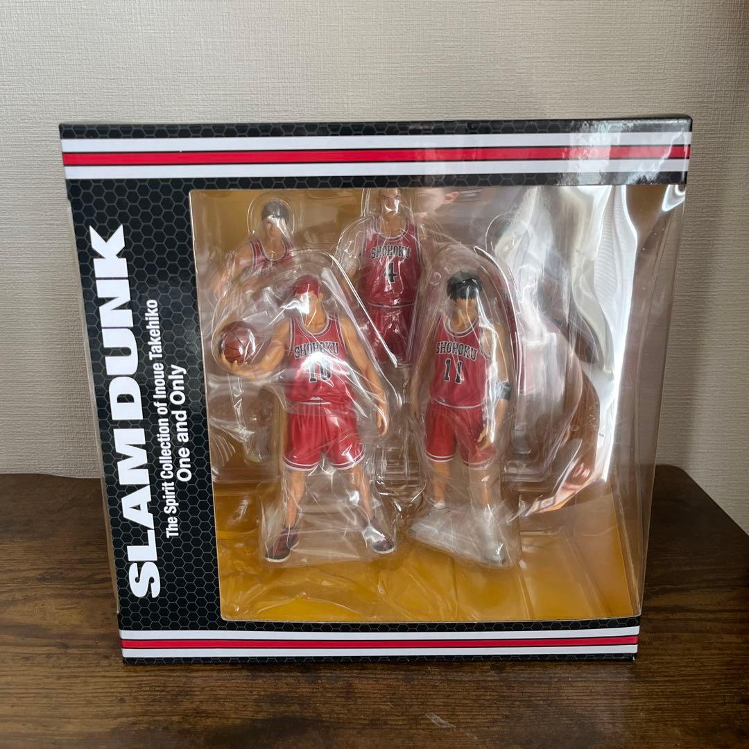 SLAM DUNK 湘北高校 5体セットフィギュア スラムダンク』湘北高校バスケ部メンバー5人のフィギュアセットが