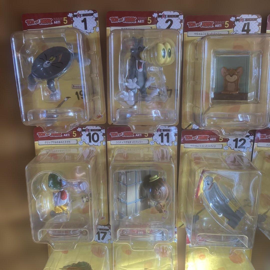 【トムとジェリー】ハッピーくじART5フィギュア11種＋α