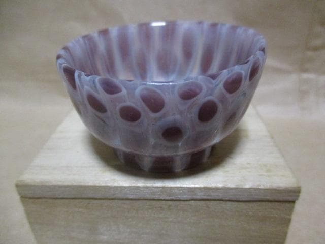 古ベネチア　ミルフォーレグラス　箱付き　R5８－１ メルレットホワイトプレート16cm/イタリア製｜輸入食器・雑貨の通販