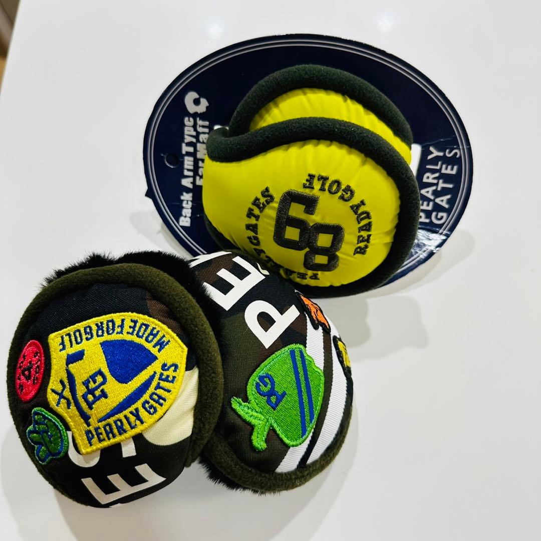 Nakaji様専用】PEARY GATES ゴルフバッグ イエロー×ネイビー - メルカリ